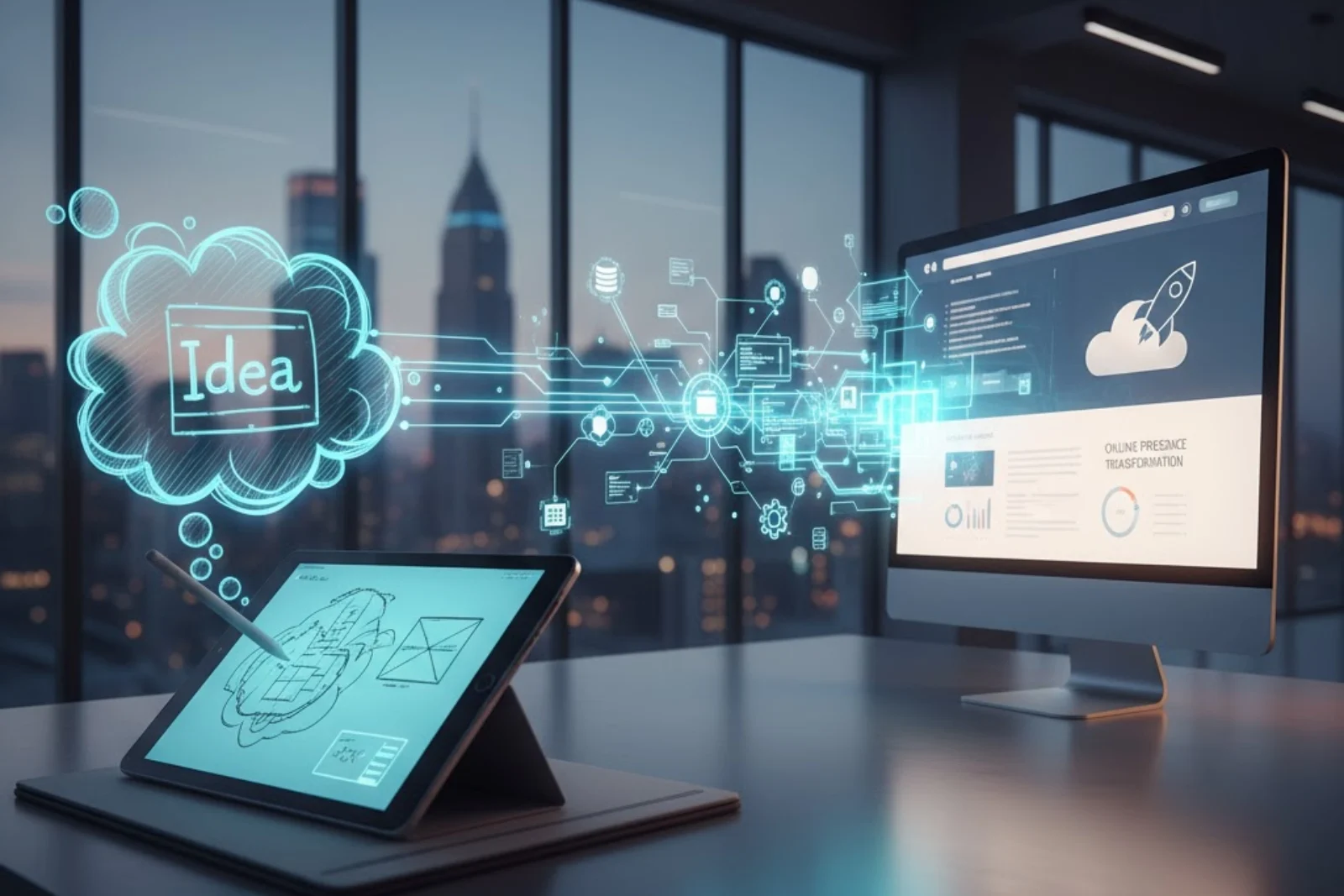 From Idea to Launch: How a Website Development Agency Transforms Your Online Presence