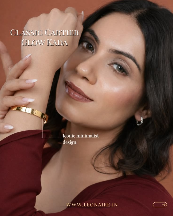 Classic Screw Cuff Bracelet _ Minimal Gold Bracelet for Everyday Elegance ✨