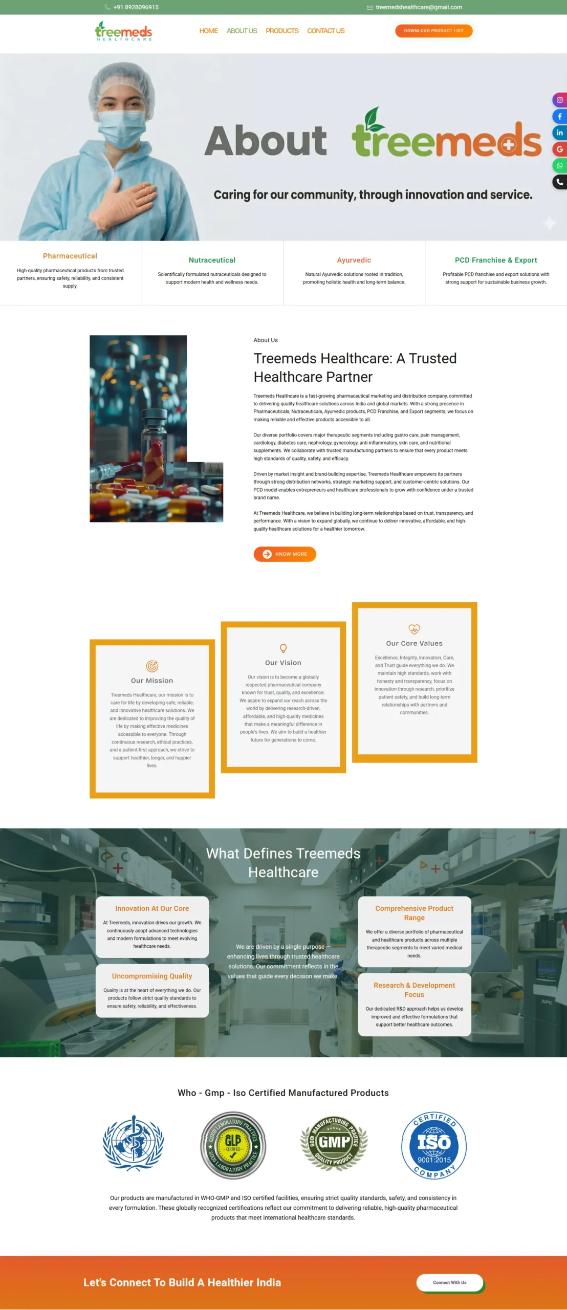 About Us - treemeds healthcare - [treemeds.in]