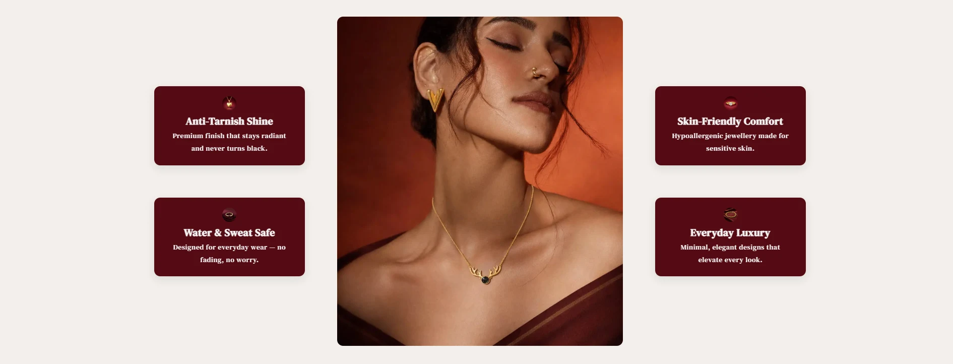 Leonaire - Anti Tarnish Jewellery - Waterproof & Long Lasting