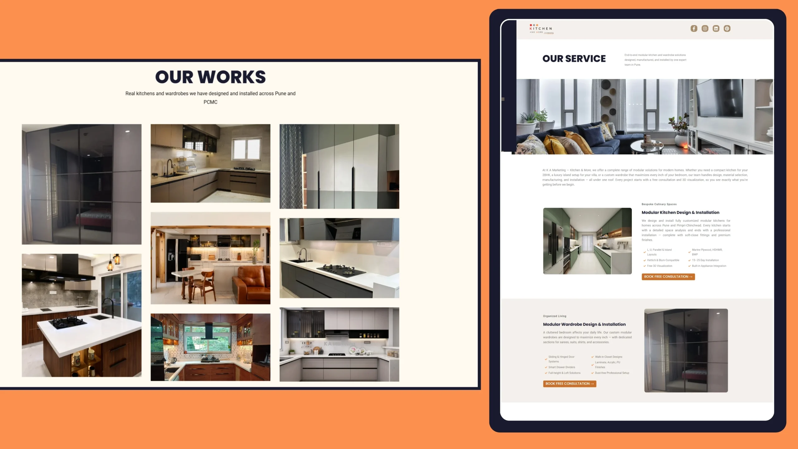website banner