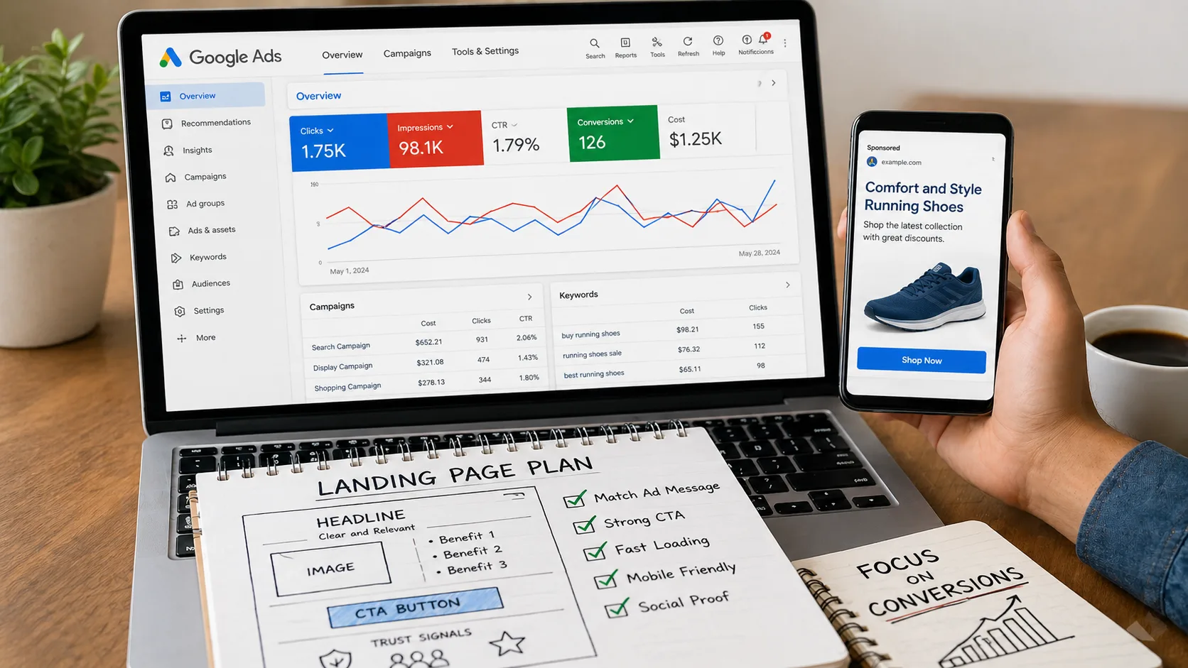 Landing Page for Google Ads: A Complete Guide
